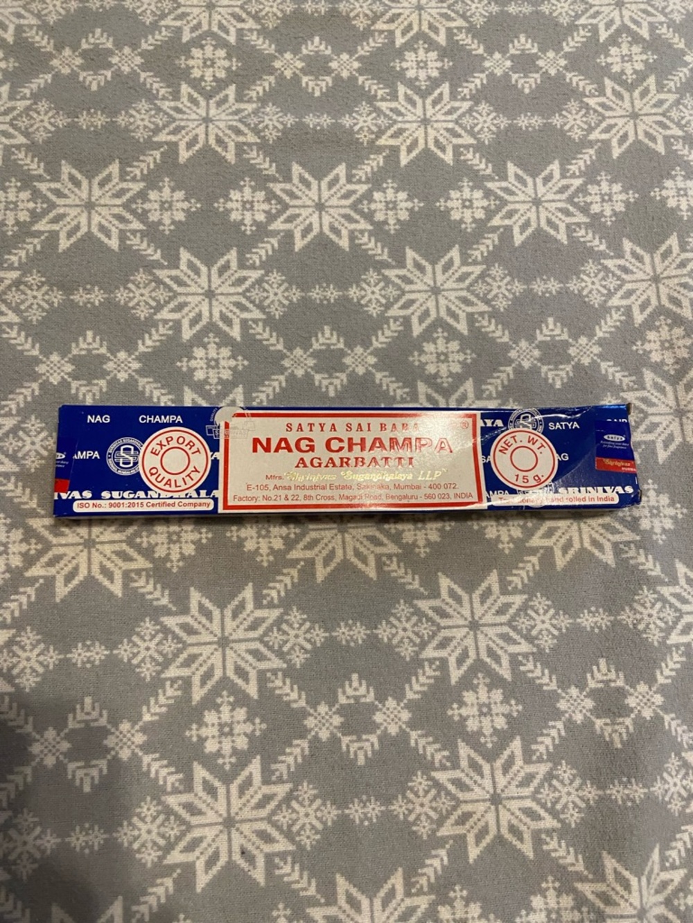 Satya Sai Baba Nag Champa Agarbatti Incense Sticks Yoga Meditation Ritual New